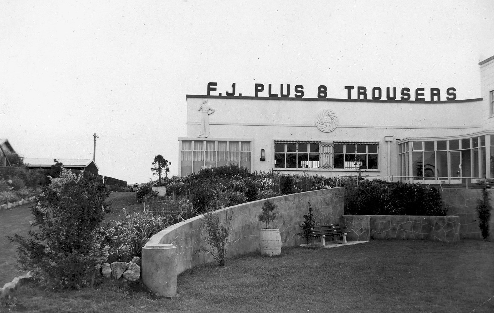 View of Pleasant Hill Factory, 1948. Photo: Jones Family Collection