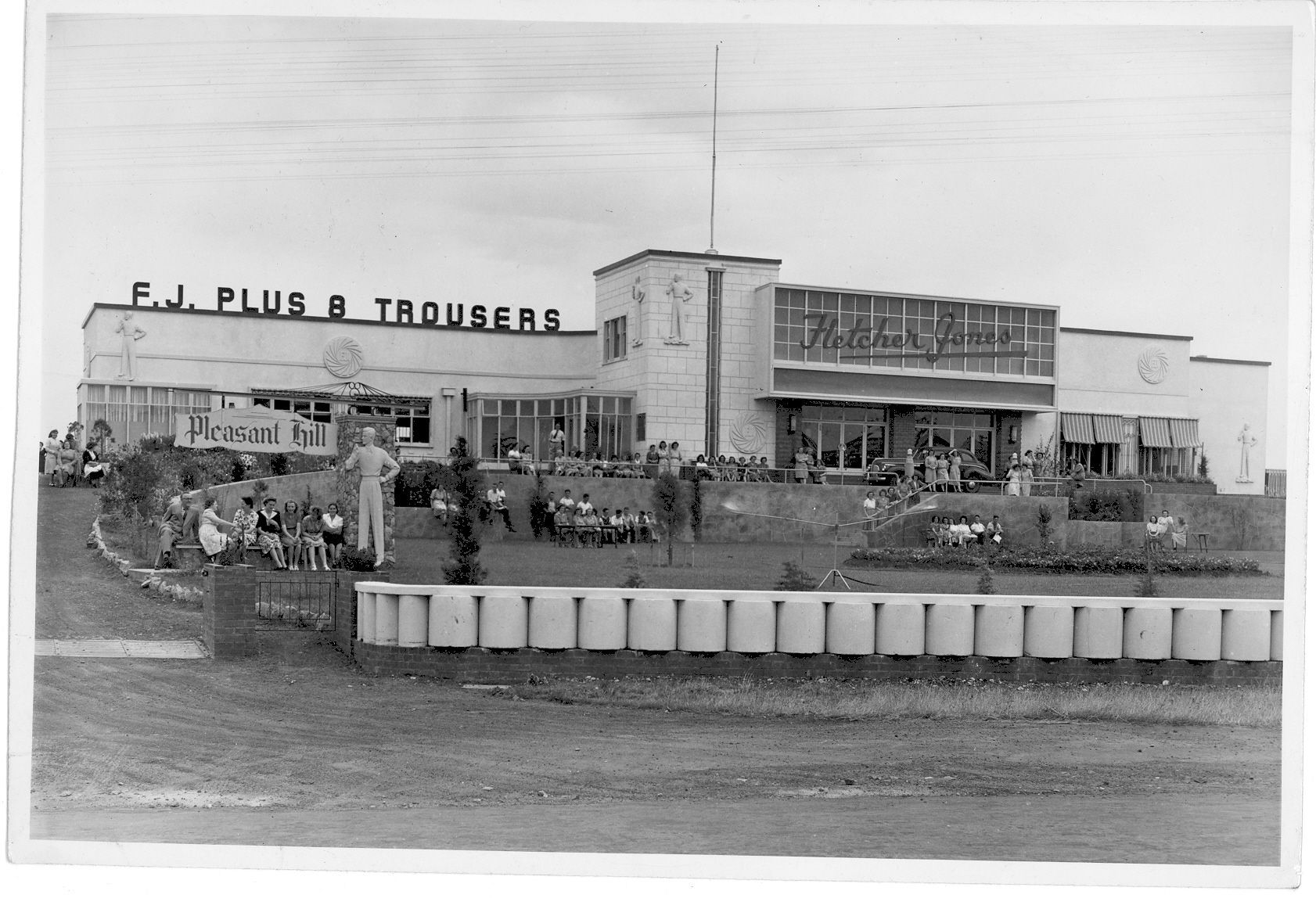 Pleasant Hill factory in 1948.  Photo: Jones Family Collection