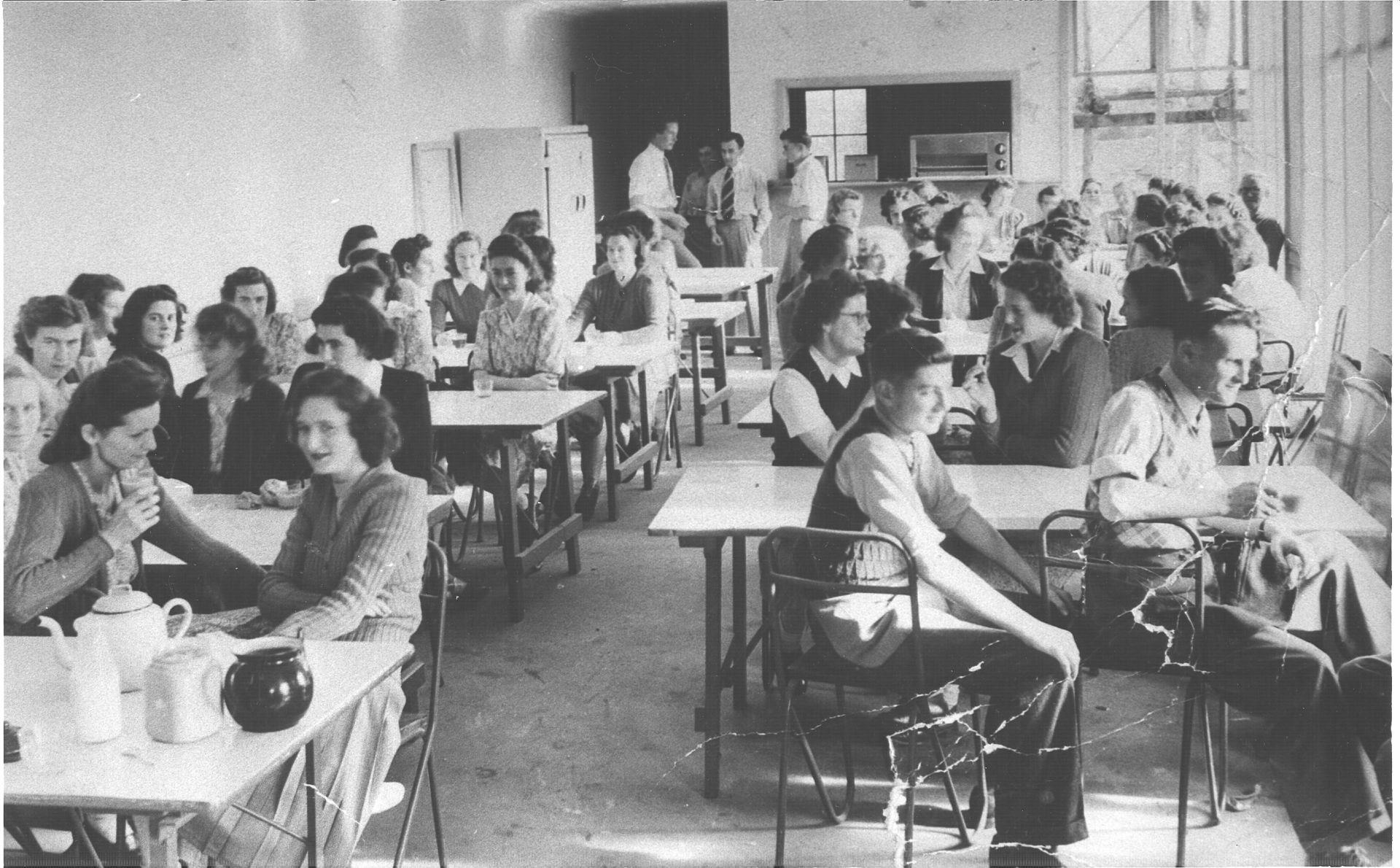 First staff canteen also opened in 1948.  Photo: Jones Family Collection