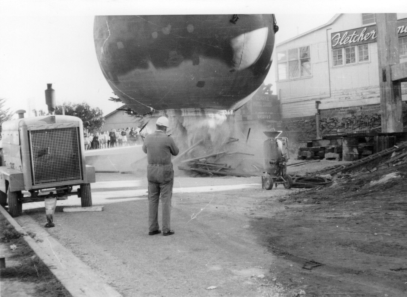 Water Tower going up