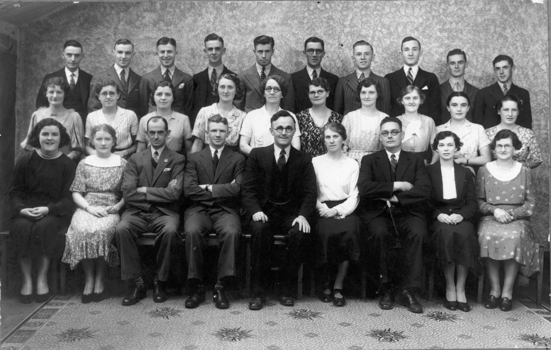 Man's Shop Staff - 1930s. Photo: Jones Family Collection Man's Shop Staff - 1930s. Photo: Jones Family Collection