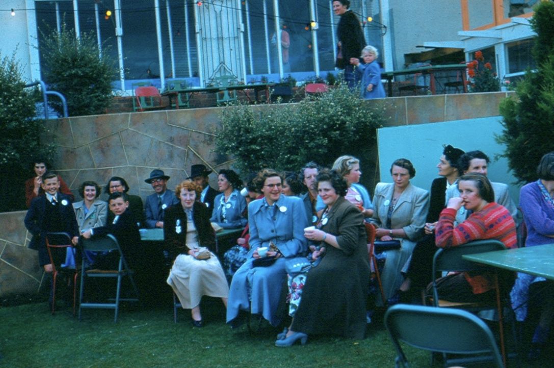 Christmas Party scene. Photo: Jones Family Collection 