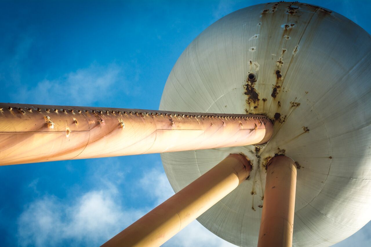 The Silver Ball in need of repair.  Photo: Rhonda McDonell