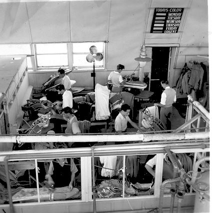 DryCleaning and Aftersales 1953.  Photo Jones Family Collection 