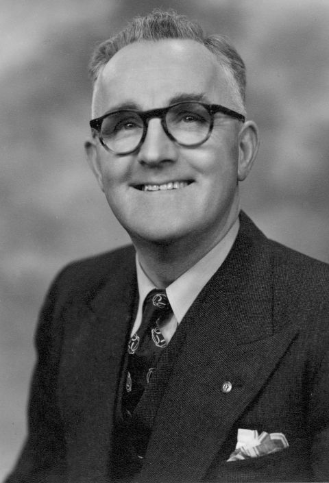 Fletcher Jones in the 50s about the time of Bruce Turner's story.   Photo: Jones Family Collection