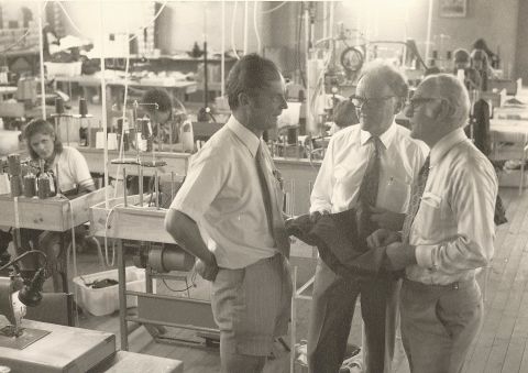 FJ's Pleasant Hill Warrnambool (late 1960s) - (left to right) my father, Chic Phillips, Neil Symons and Horace Verey.  Photo: Richard Phillips