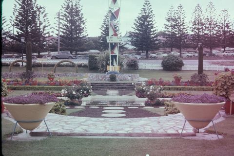 Detail Fletcher's Garden's taken in 1963. Photo shared by Ken Duus