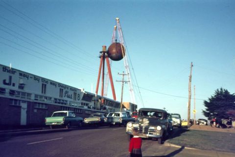 The day the ball went up