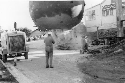 Water Tower going up