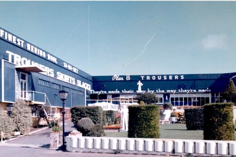 View of eastern part of the Pleasant Hill factory in the mid 1960s.  Photo: Jones Family Collection 